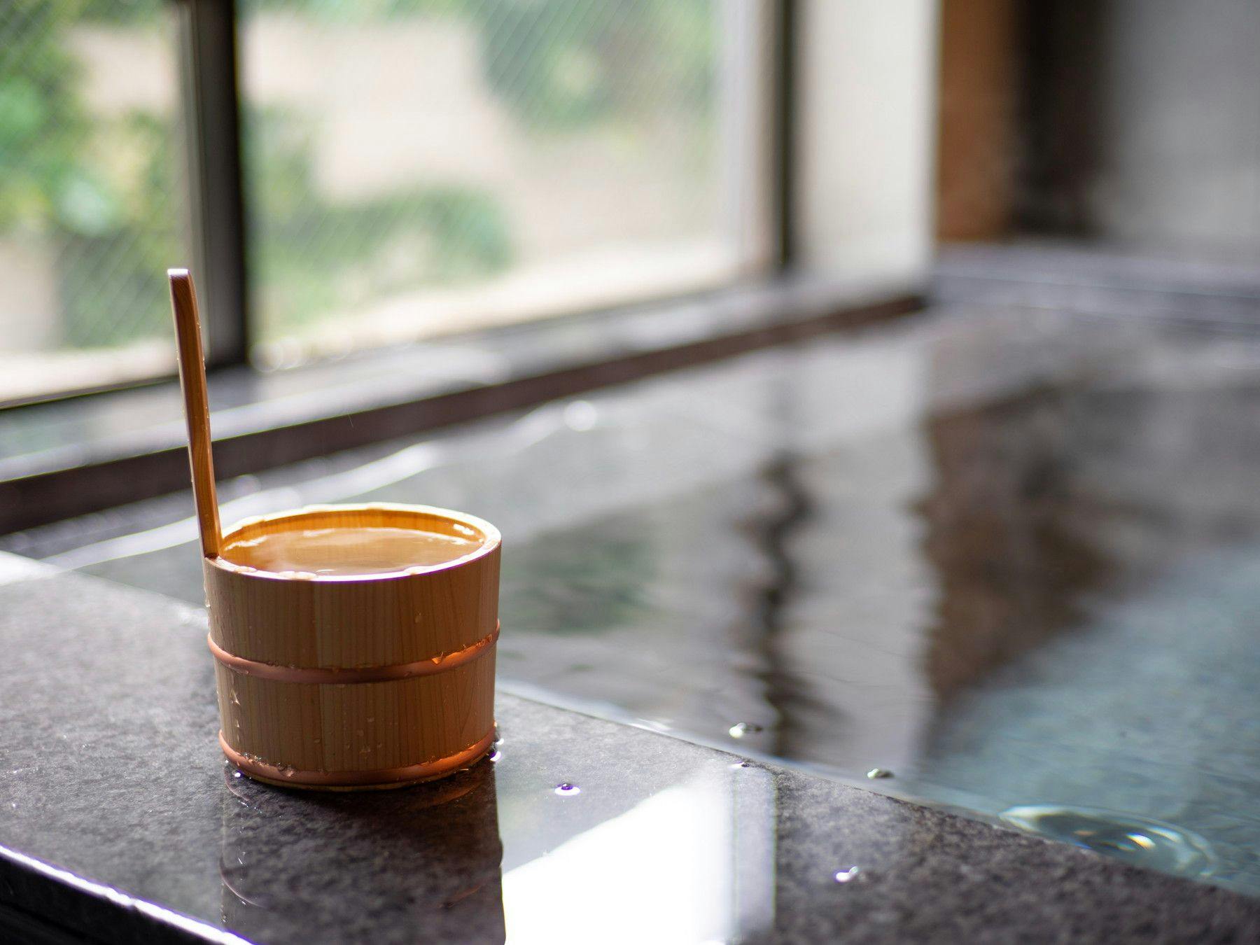 น้ำพุร้อนธรรมชาติที่ใช้น้ำจาก "清正乃湯" ที่มีชื่อเสียงของอิมาบาริ