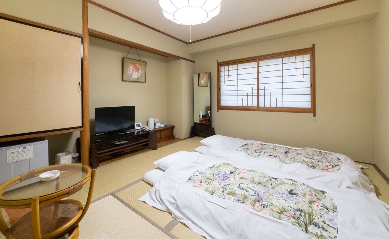 ห้องพักแบบญี่ปุ่นเตียงคู่