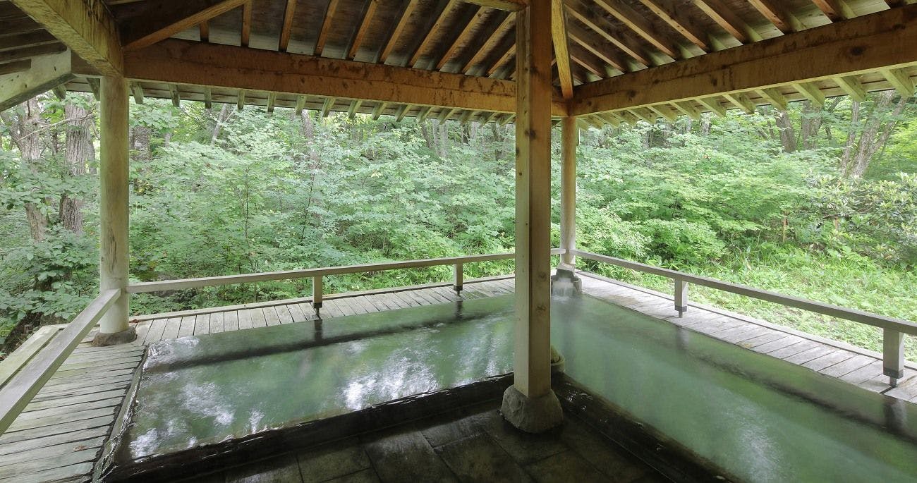 บ่อน้ำพุร้อนกลางแจ้ง 'Keicho no Yu'