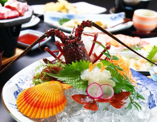 伊勢海老の姿造り