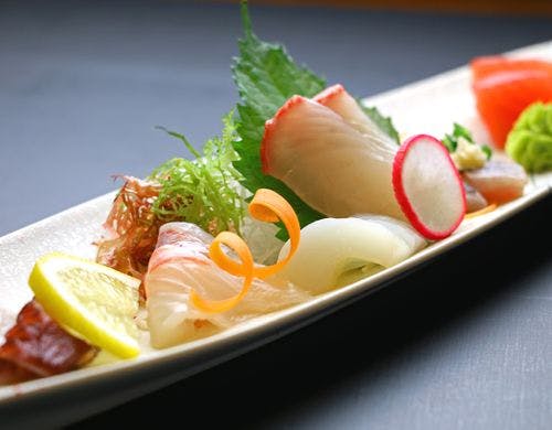 天草旬魚のお造り