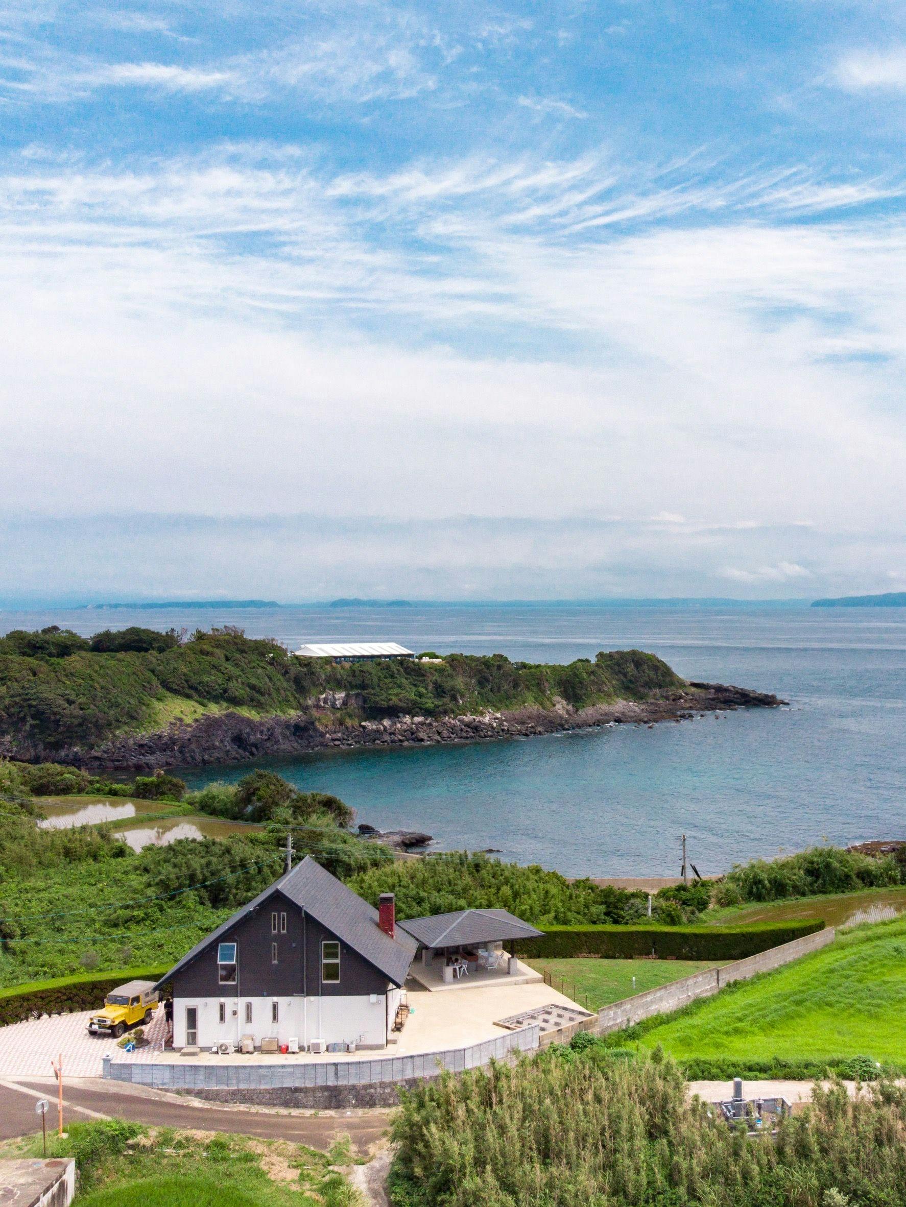 섬에서의 생활을 체험할 수 있는 단독 빌라.