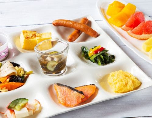 朝食バイキング(一例)