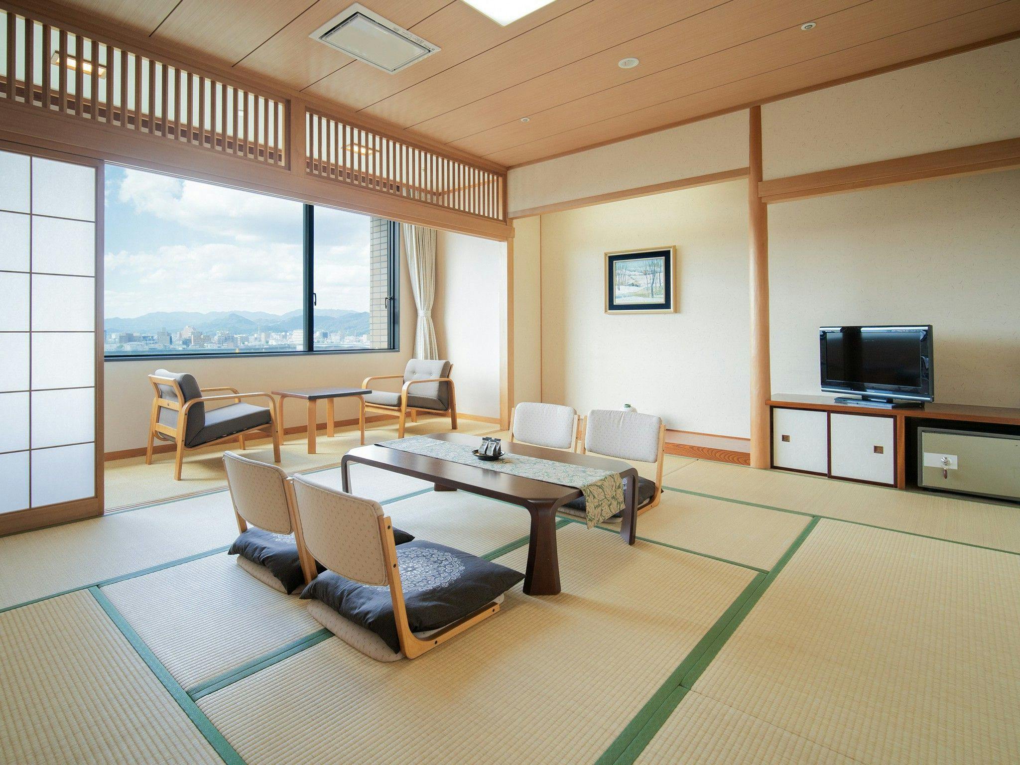 개방적인 큰 창문이 기분 좋아요♪