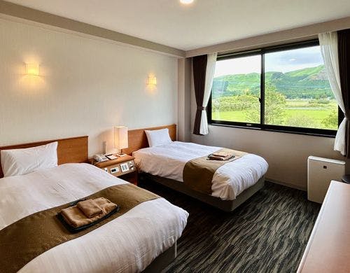 スタンダードツイン・外輪山眺望