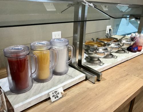 和洋ビュッフェ朝食（ジュース）