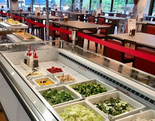 和洋ビュッフェ・新鮮野菜のサラダバー