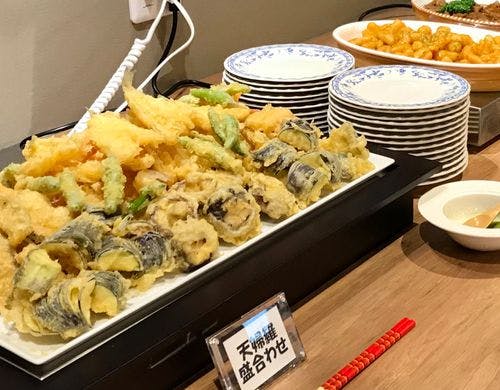 天婦羅盛り合わせ