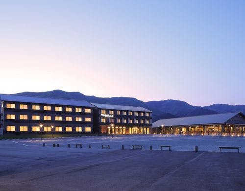 阿蘇白雲山荘全景（夜）