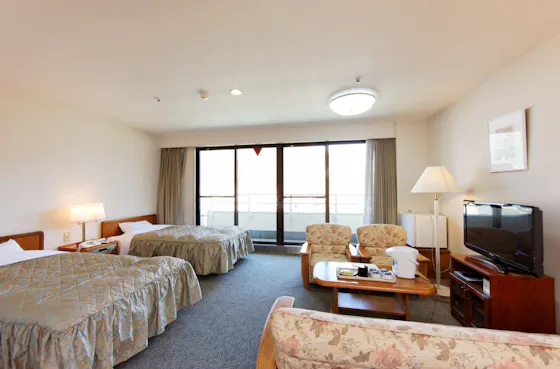 Katil Twin / Bilik Gaya Barat / Menghadap Bandar / Larangan Merokok