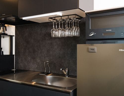 キッチンで調理も可能です！