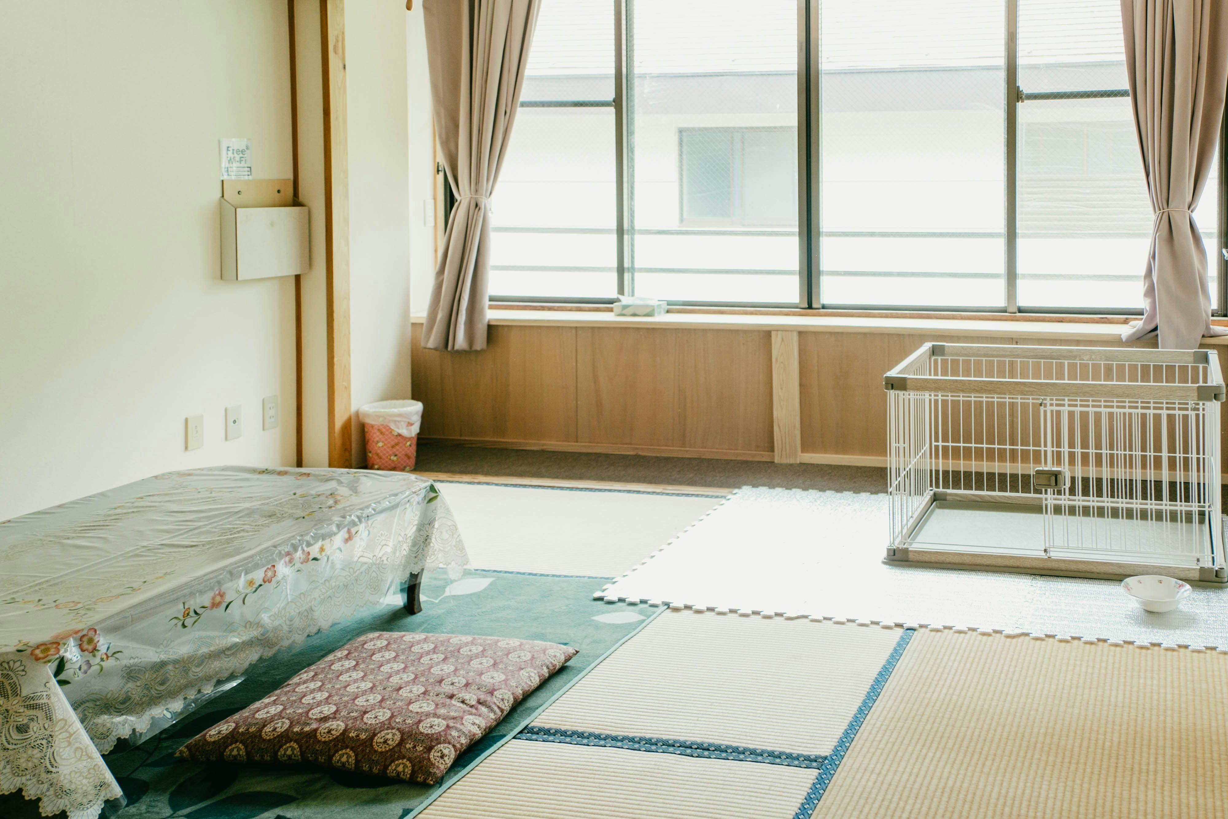 ห้องพักสไตล์ญี่ปุ่น 8 เสื่อทาทามิ (ห้องพักที่อนุญาตให้นำสัตว์เลี้ยงเข้าพักได้)