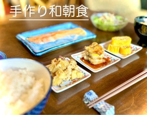 ご予約で夕食、朝食も準備いたします。