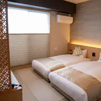 【ห้ามสูบบุหรี่】ห้องเตียงคู่