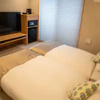 【ห้ามสูบบุหรี่】ห้องเตียงคู่