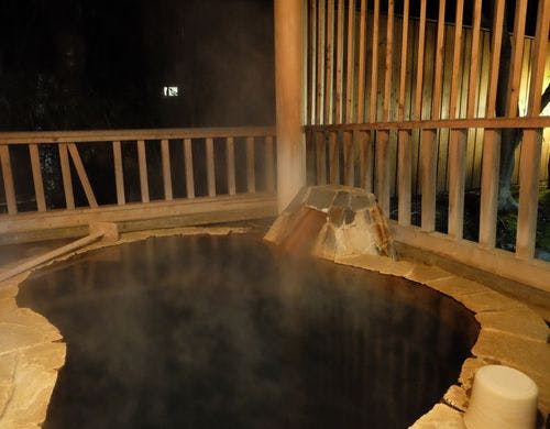 【露天風呂付特別室】客室露天風呂