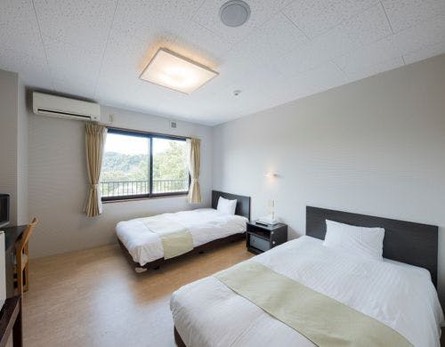 【洋室ツイン客室一例】１名様からご利用可