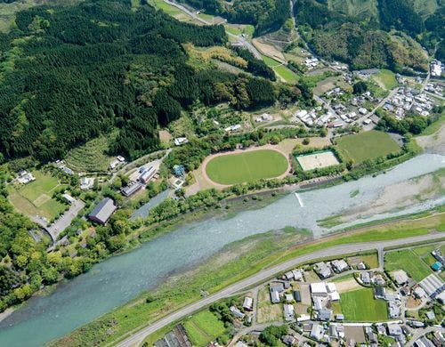 【空からの様子】