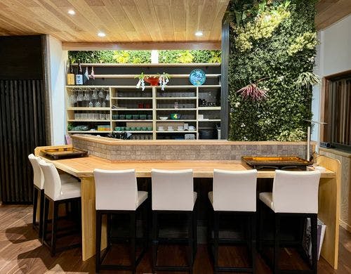 1階小料理屋型の厨房