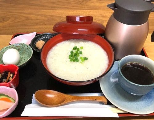和カフェ兎月園（朝粥セット）