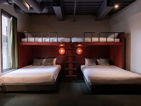 กลุ่มห้องใต้หลังคาขนาดกลาง/ห้องน้ำรวม