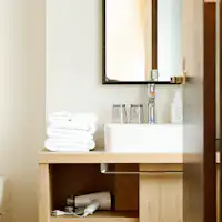 ตัวอย่างพื้นที่น้ำในห้องพัก