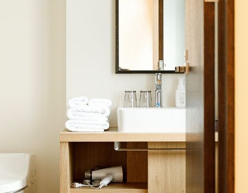 客室内バスルーム一例