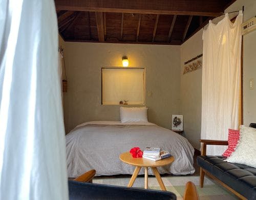 ｖｉｌｌａ１のダブルベッド