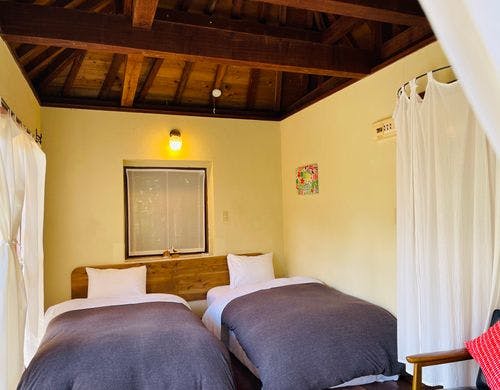 ｖｉｌｌａ２のツインベッド