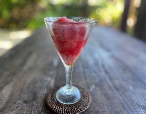 朝のスムージー