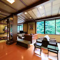 쇼가와 협곡을 한눈에 볼 수 있습니다.