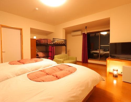 ツイン＋2段ベッド