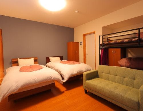 ツイン+2段ベッド