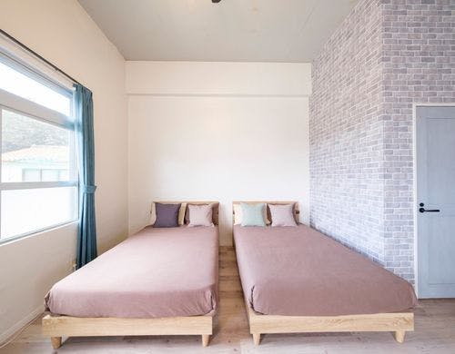 201号室　ベッドエリア