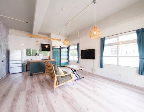 201号室　リビングエリア