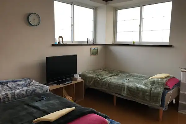 (ห้องพักอาโออิ) ห้องพักพร้อมเตียง - บรรยากาศตอนกลางวัน