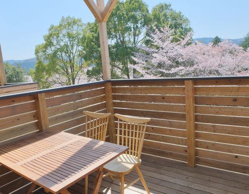 サークルロッジデッキ