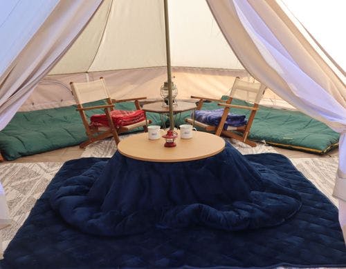 シブレーベルテント室内