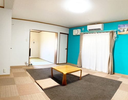 【103】12畳洋室＋3畳和室〔定員4名〕