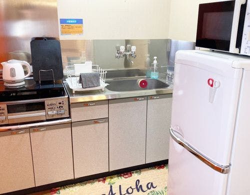 【102】キッチン＋電子レンジ＋冷蔵庫