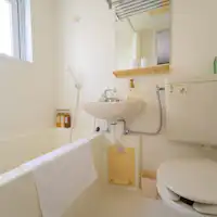 ห้องน้ำยูนิต (ตัวอย่างห้องพัก)