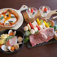 อาหารเย็น: สเต็กเนื้อวากิว × ฟรอมาจ