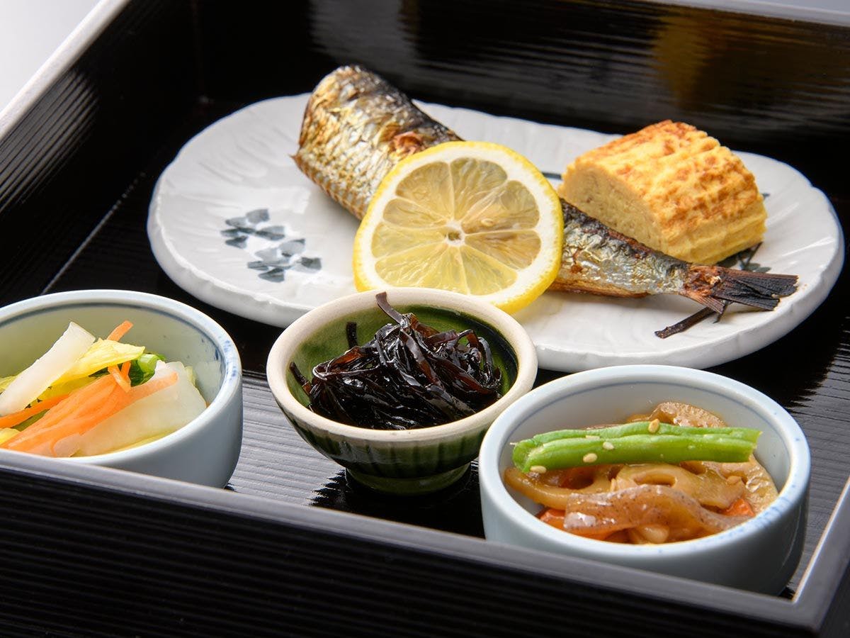 온천 요양 도시락·조식 예시　※사진은 이미지입니다