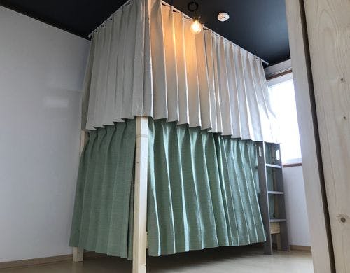 ルームC女性専用ドミトリー２段ベッド２