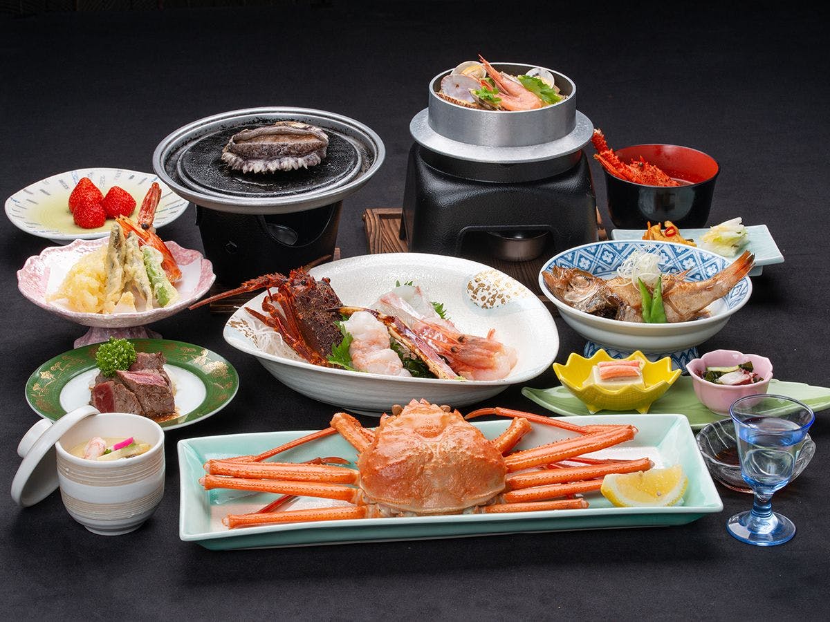 Kani to Katsugyo Ryori no Yado Kaifutei Teradomari Nihonkai