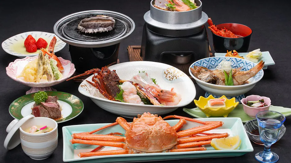 Kani to Katsugyo Ryori no Yado Kaifutei Teradomari Nihonkai