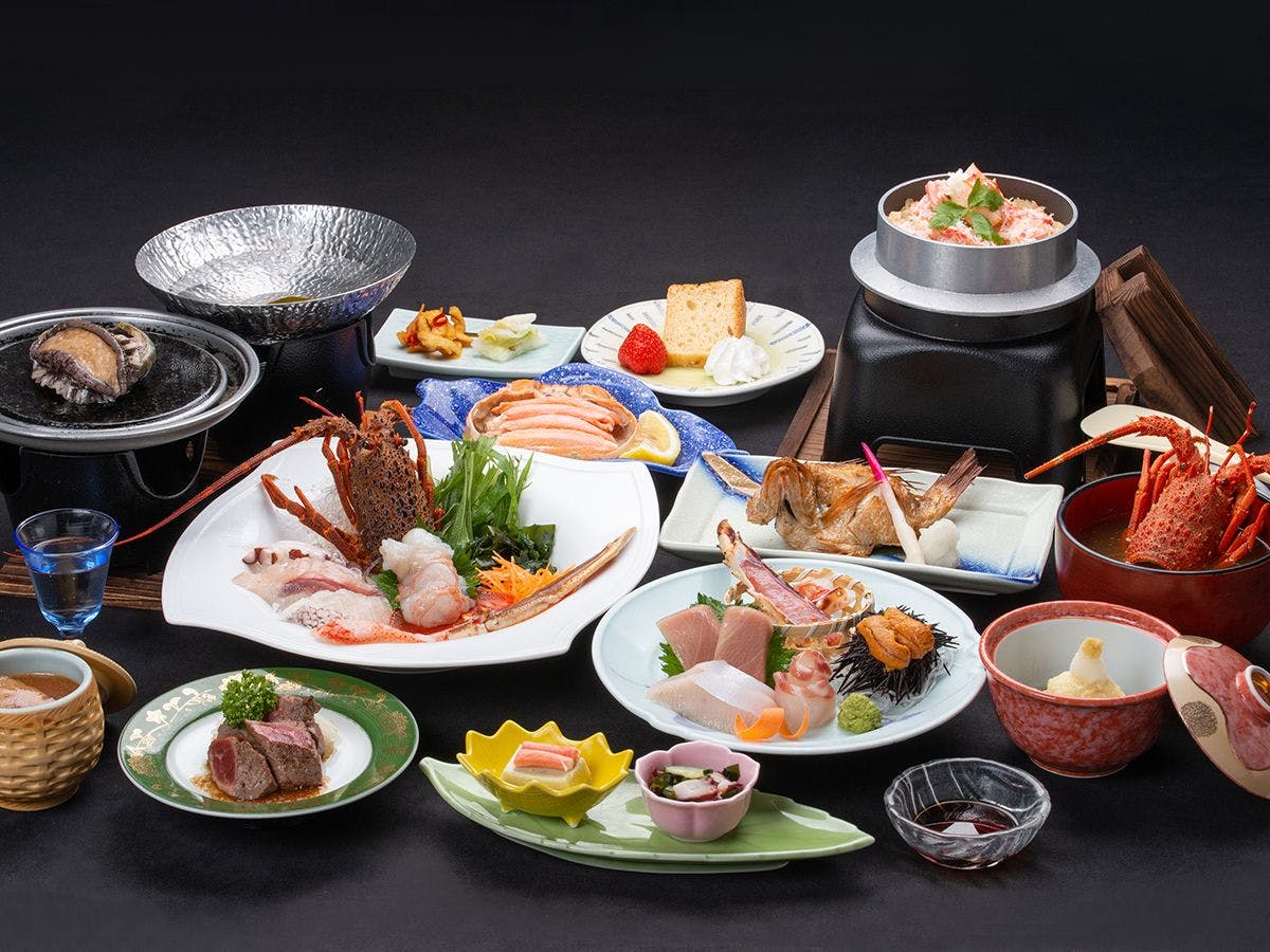 Kani to Katsugyo Ryori no Yado Kaifutei Teradomari Nihonkai