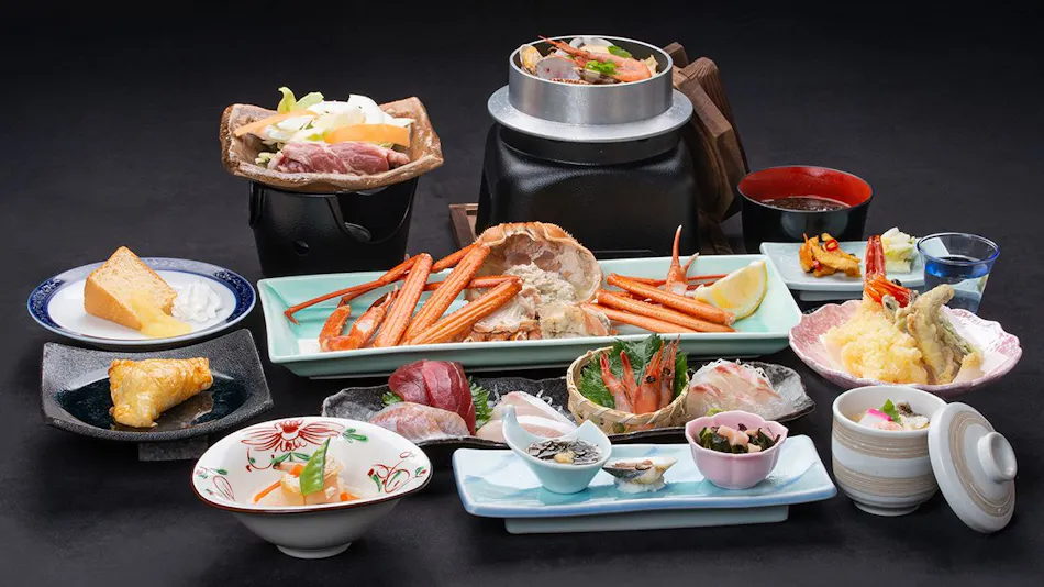 Kani to Katsugyo Ryori no Yado Kaifutei Teradomari Nihonkai