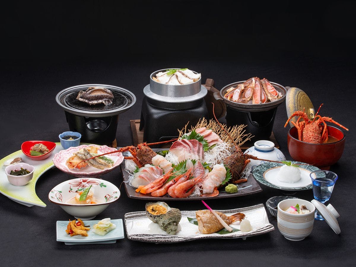 Kani to Katsugyo Ryori no Yado Kaifutei Teradomari Nihonkai