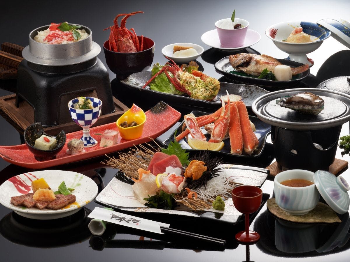 Kani to Katsugyo Ryori no Yado Kaifutei Teradomari Nihonkai